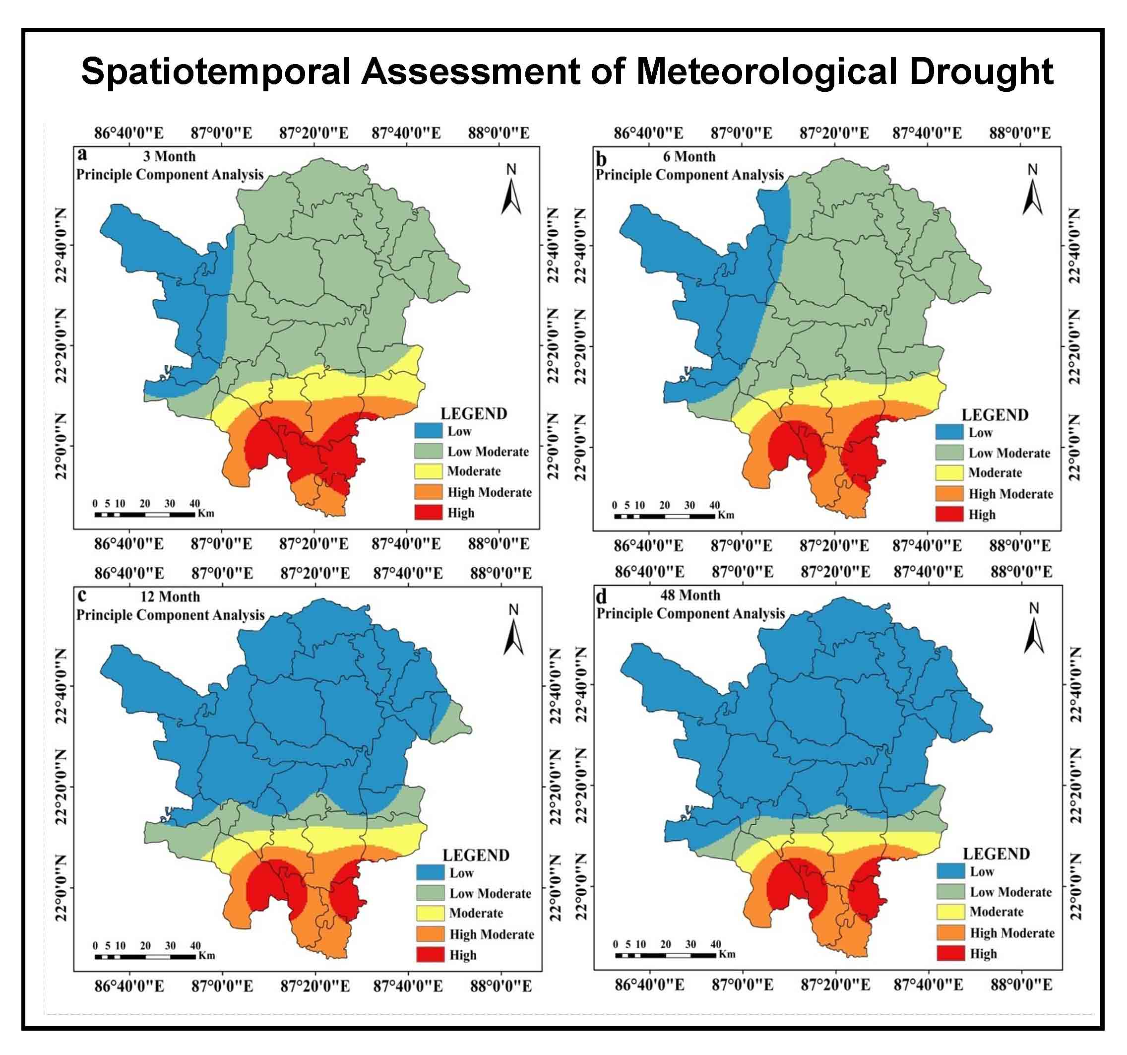 Spatiotemporal Assessment of Meteorological Drought of Paschim Medinipur District, West Bengal, India